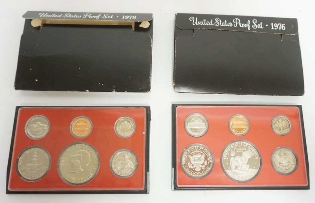 1976 & 1978 UNITED STATES PROOF SETS (1 of 3)