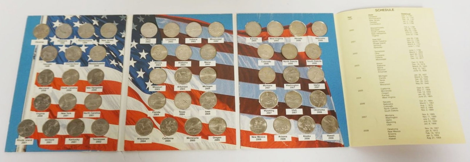 1999-2008 STATE QUARTER SET (1 of 5)