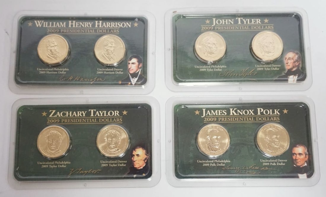 2009 PRESIDENTIAL DOLLAR COINS (1 of 4)