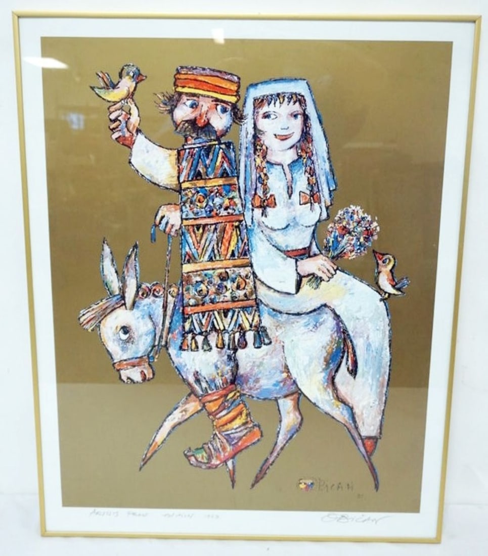 JOVAN OBICAN ARTIST PROOF LITHO (1 of 3)
