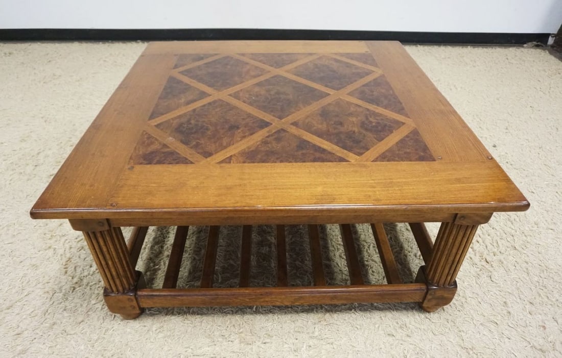 BAKER FURNITURE MILLING ROAD COCKTAIL TABLE (1 of 6)