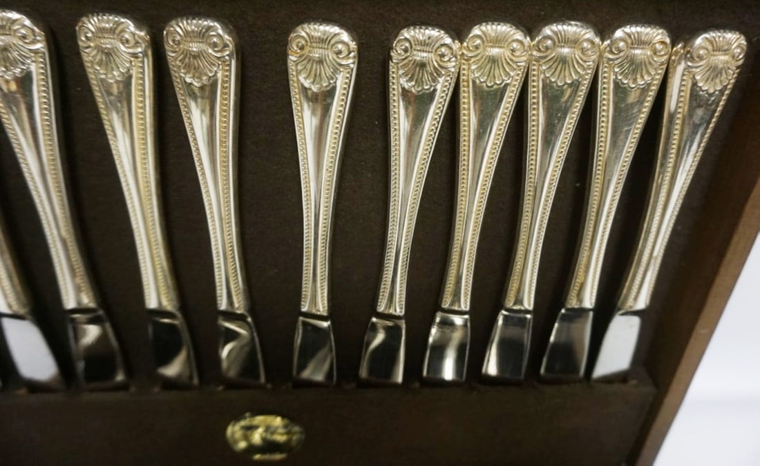 MONARCH SILVER PLATE FLATWARE SET - 2