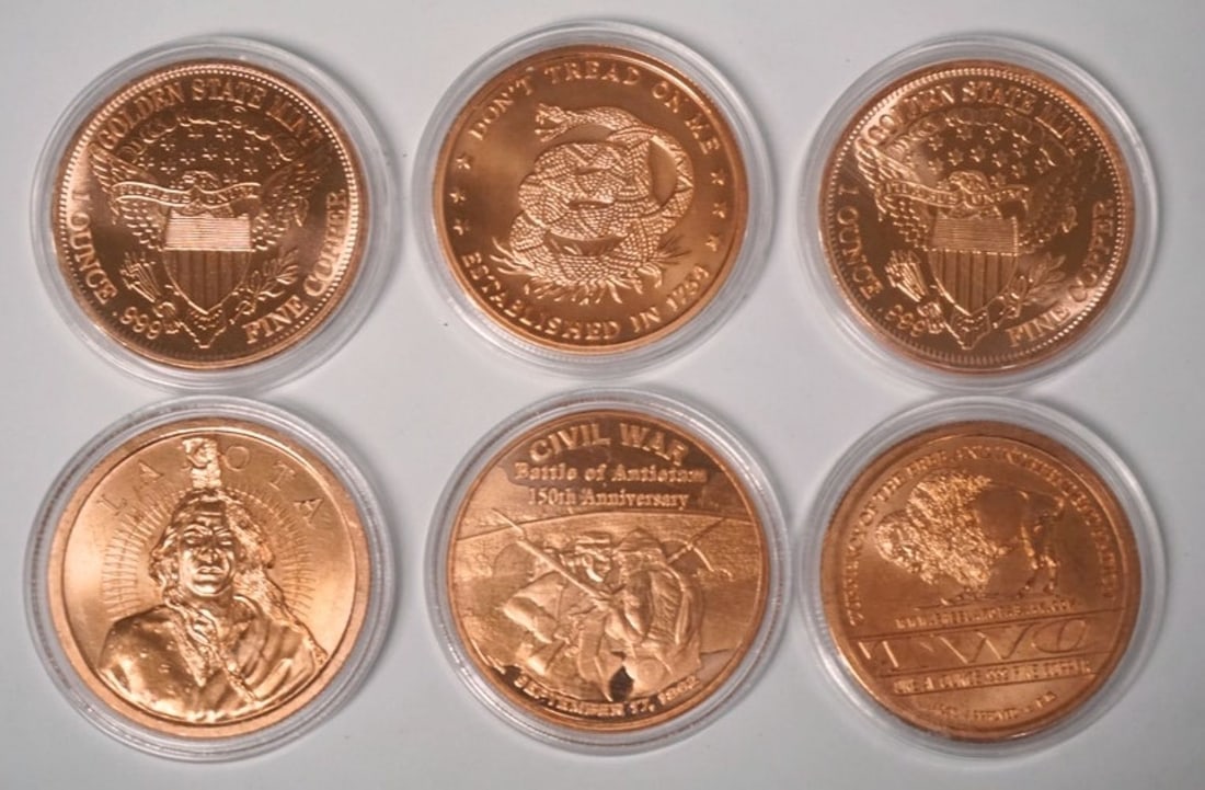 .999 FINE COPPER ROUND