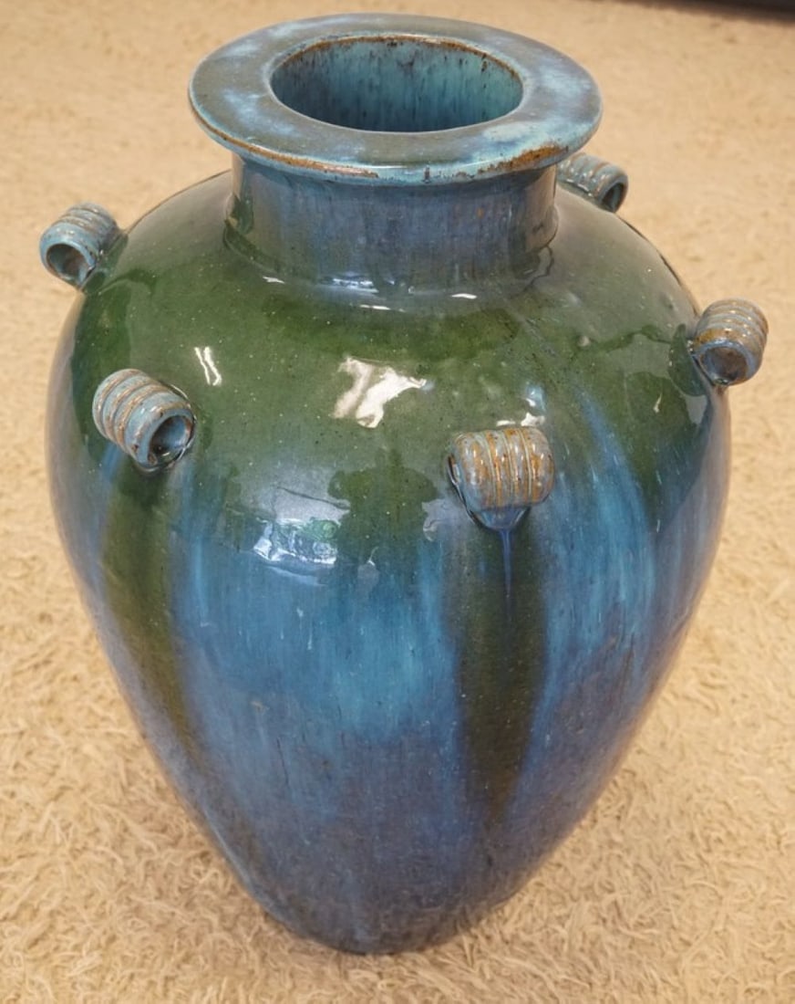 POTTERY FLOOR VASE - 2