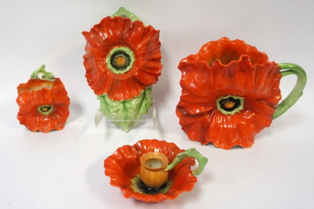 ROYAL BAYREUTH RED POPPY (1 of 3)
