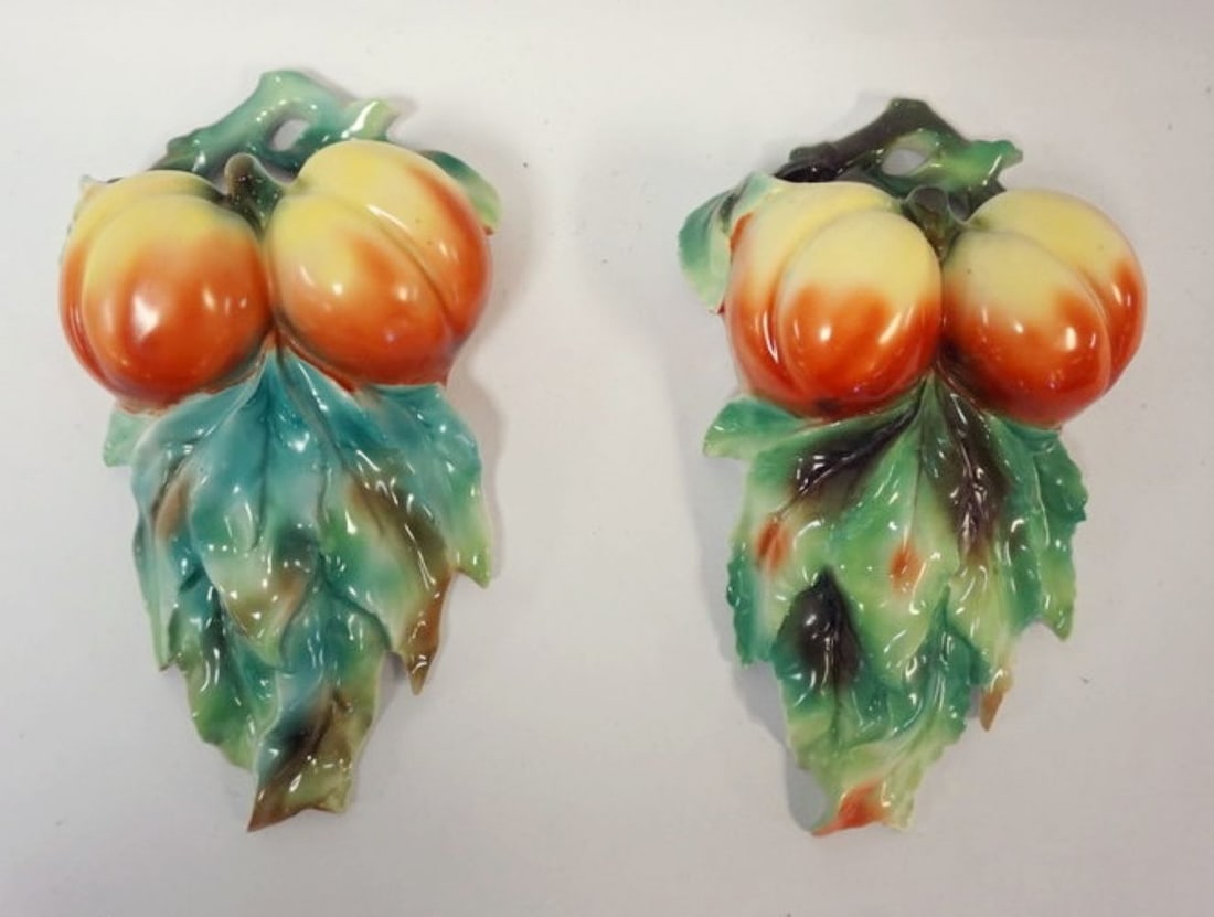 ROYAL BAYREUTH PEAR WALL POCKETS (1 of 3)