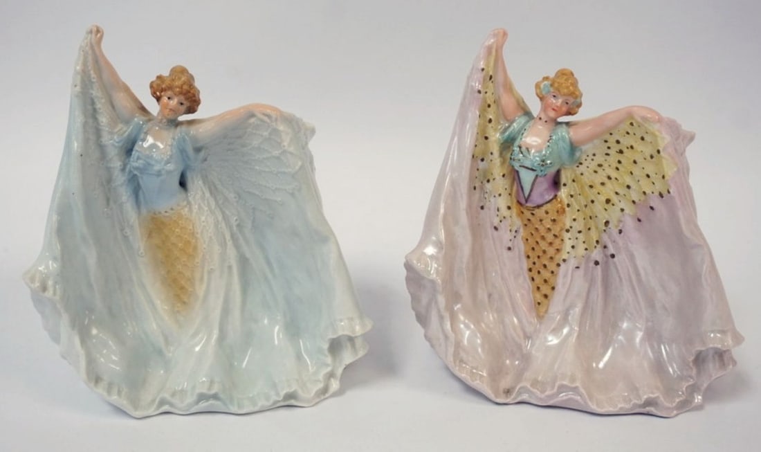 ROYAL BAYREUTH ART NOUVEAU VASES (1 of 4)