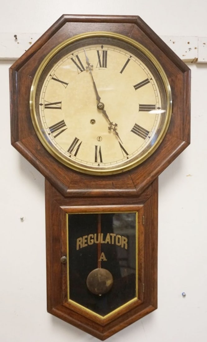 ATKIN WALL REGULATOR CLOCK (1 of 2)