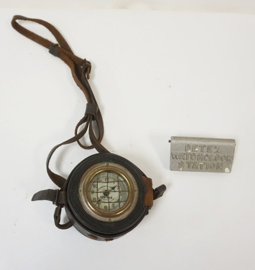 DETEX WATCHMANS CLOCK/KEY STATION: DETEX WATCHMANS CLOCK/KEY STATION
