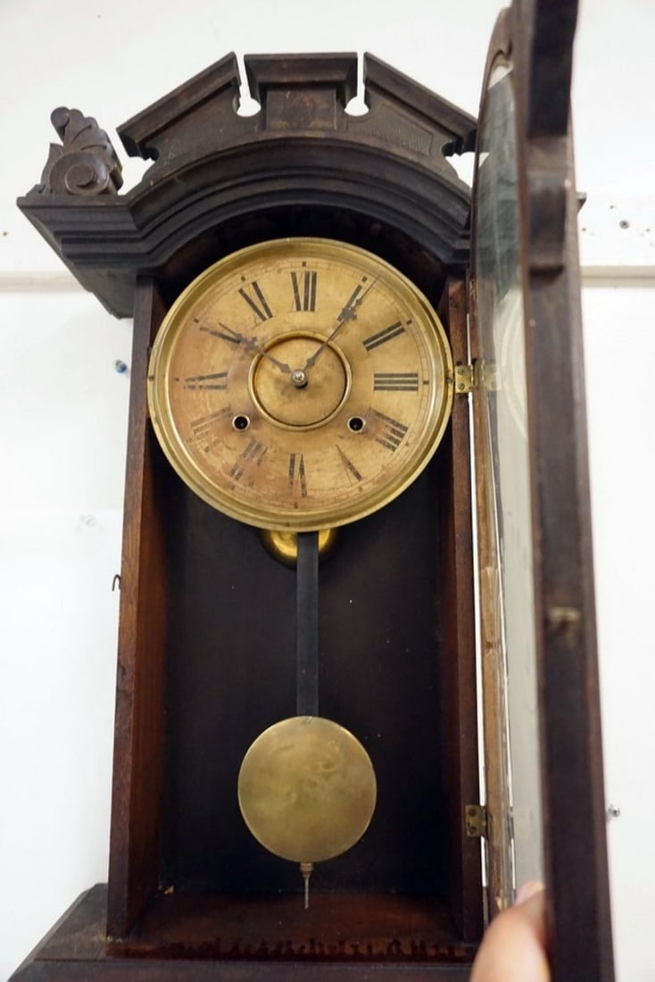 VICTORIAN WALL CLOCK - 3