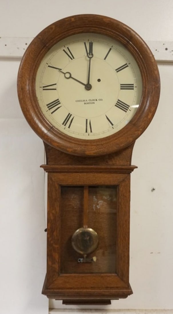 CHELSEA WEIGHT DRIVEN WALL CLOCK (1 of 3)