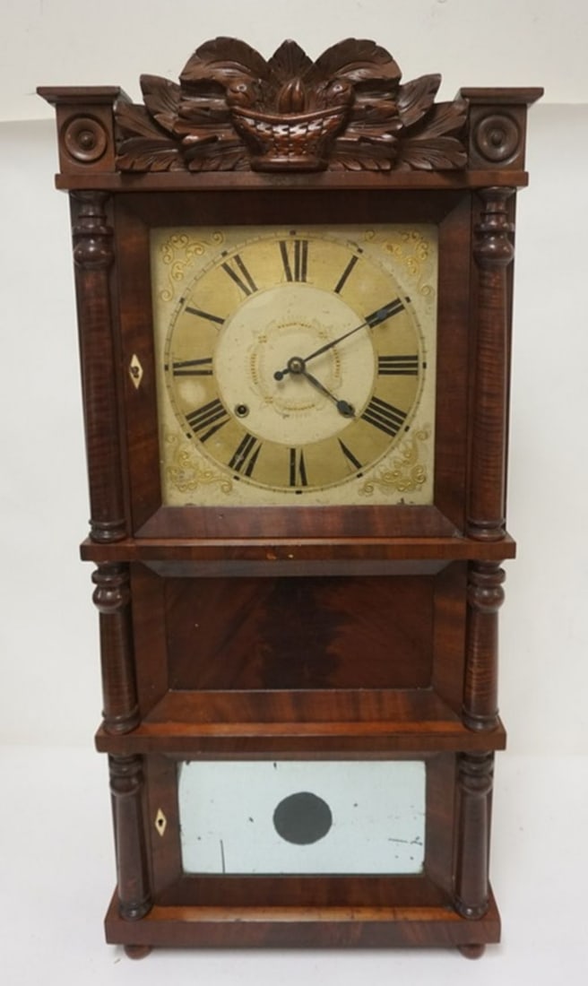 PRATT EMPIRE SHELF CLOCK (1 of 3)