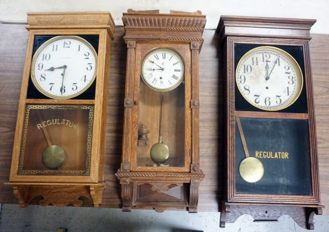 ANTIQUE WALL CLOCKS (1 of 4)