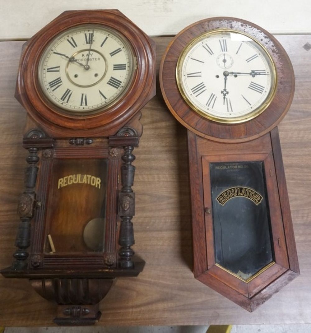 ANTIQUE WALL CLOCKS (1 of 3)