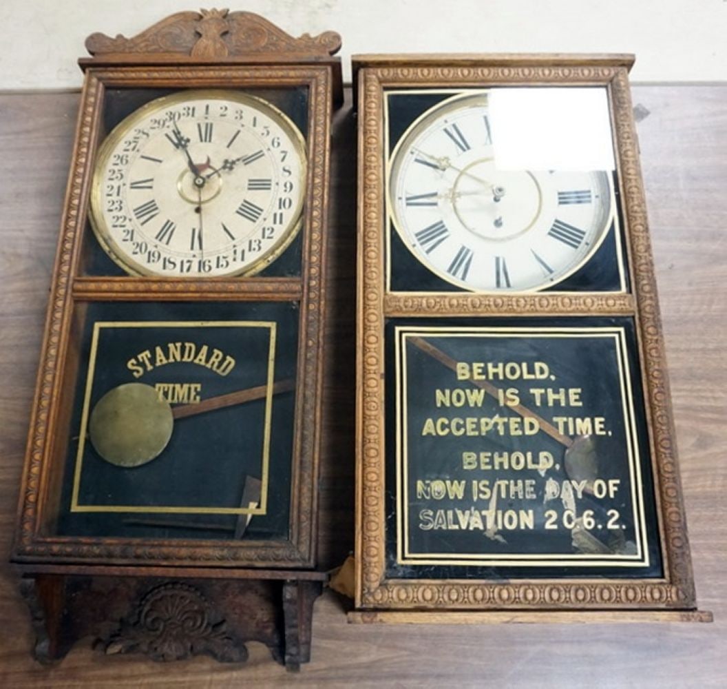 ANTIQUE WALL CLOCKS (1 of 3)