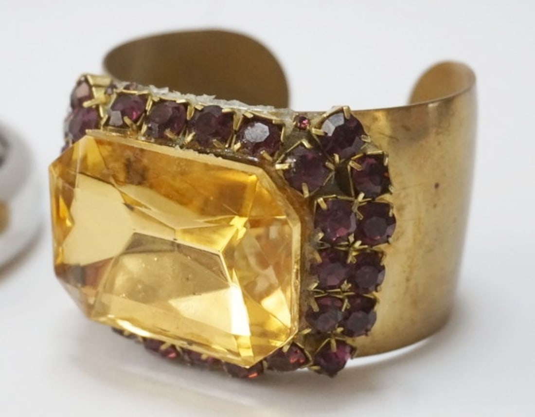 SIGNED CUFF AND BANGLE BRACELETS - 3