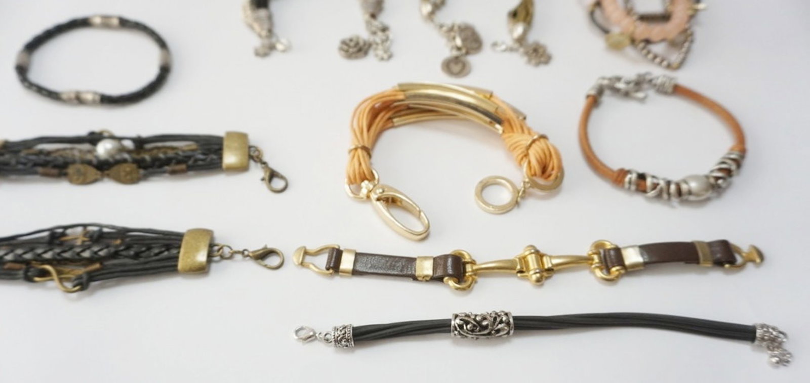 ASSORTED DESIGNER BRACELETS - 3