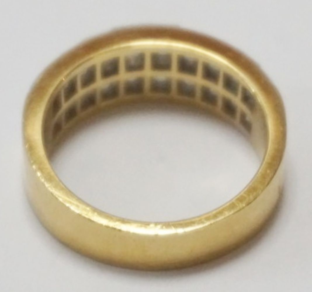 18K DIAMOND RING - 4