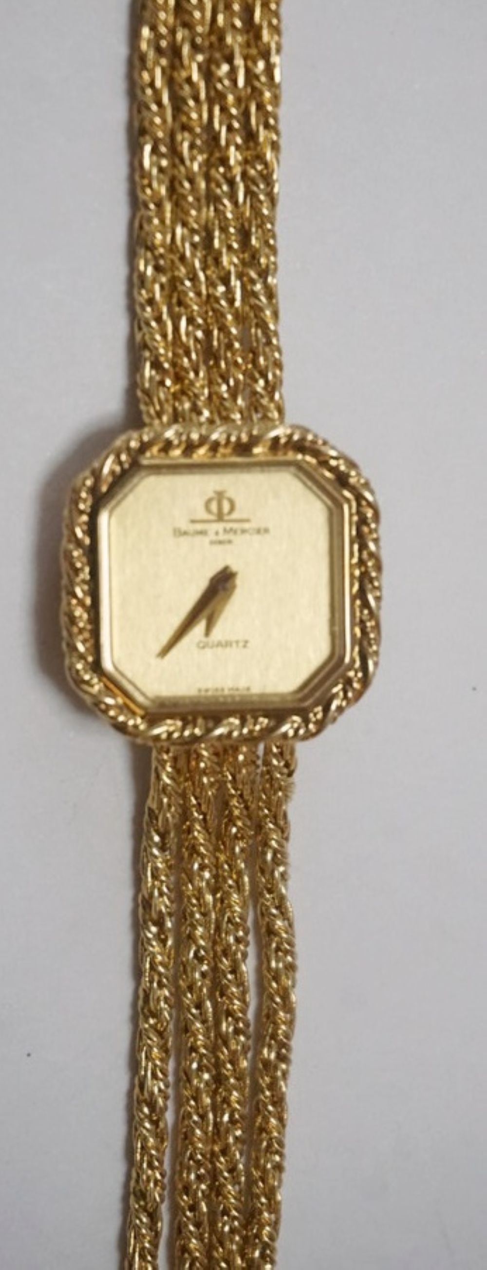 14K BAUME & MERCER GENEVE LADIES WATCH - 2