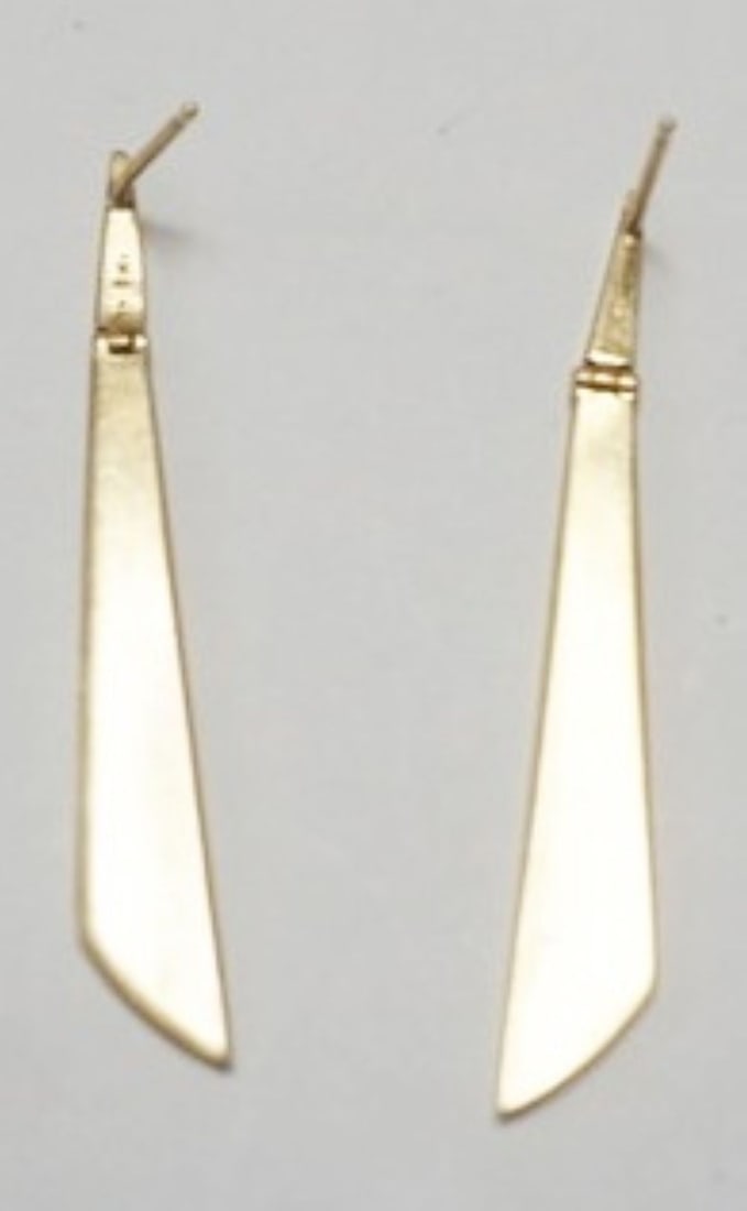 14K DANDLE EARRINGS (1 of 2)