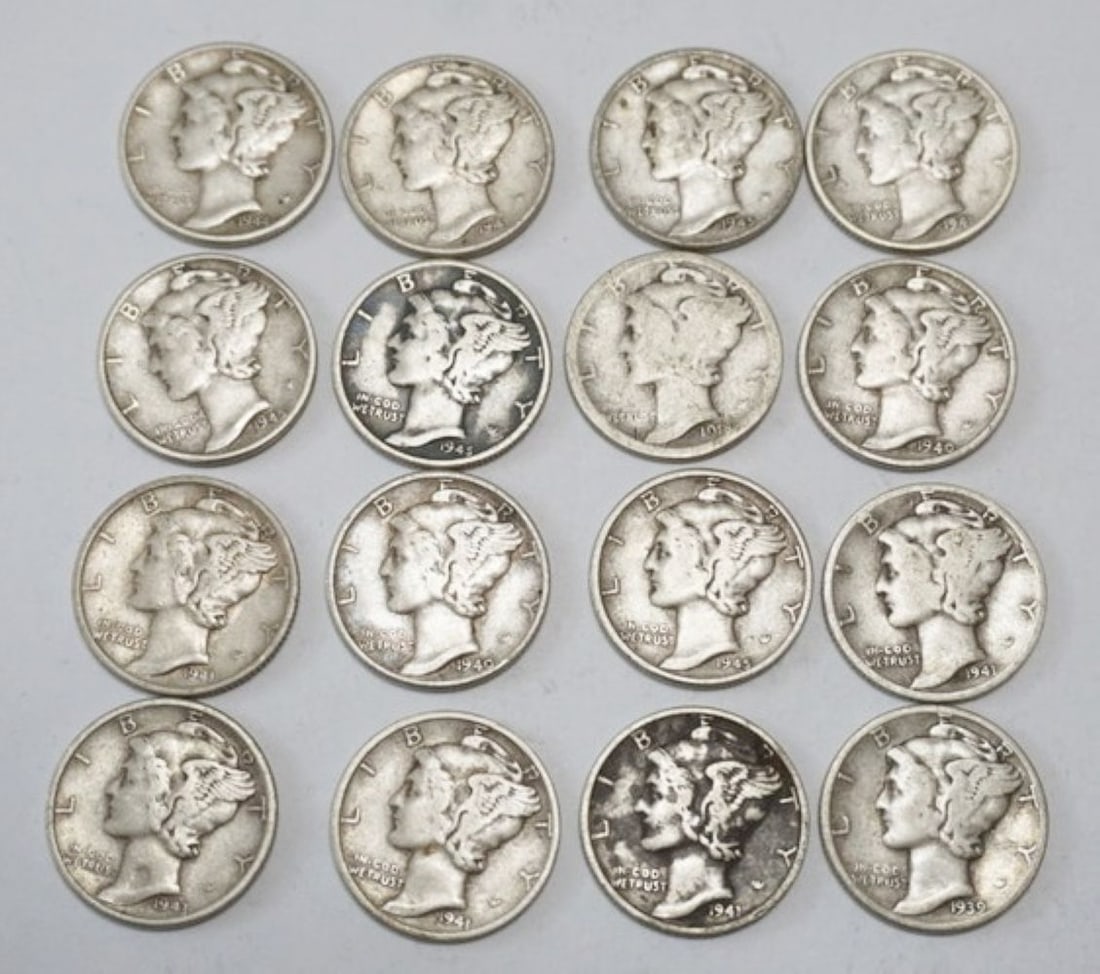 ASSORTED LIBERTY HEAD DIMES (1 of 4)