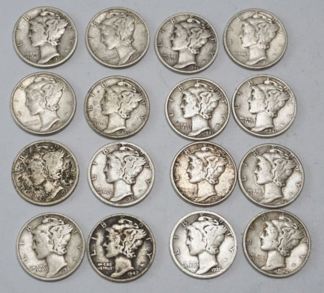 ASSORTED LIBERTY HEAD DIMES (1 of 4)