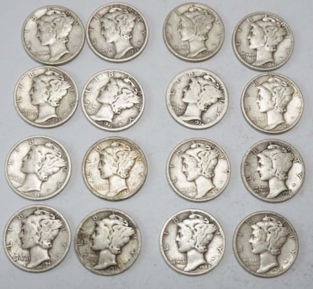ASSORTED LIBERTY HEAD DIMES (1 of 4)