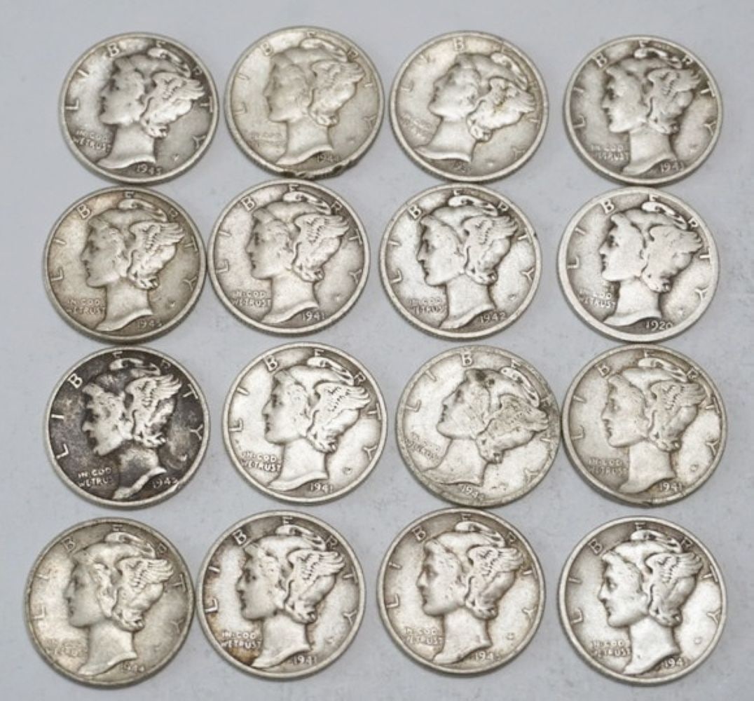 ASSORTED LIBERTY HEAD DIMES (1 of 4)