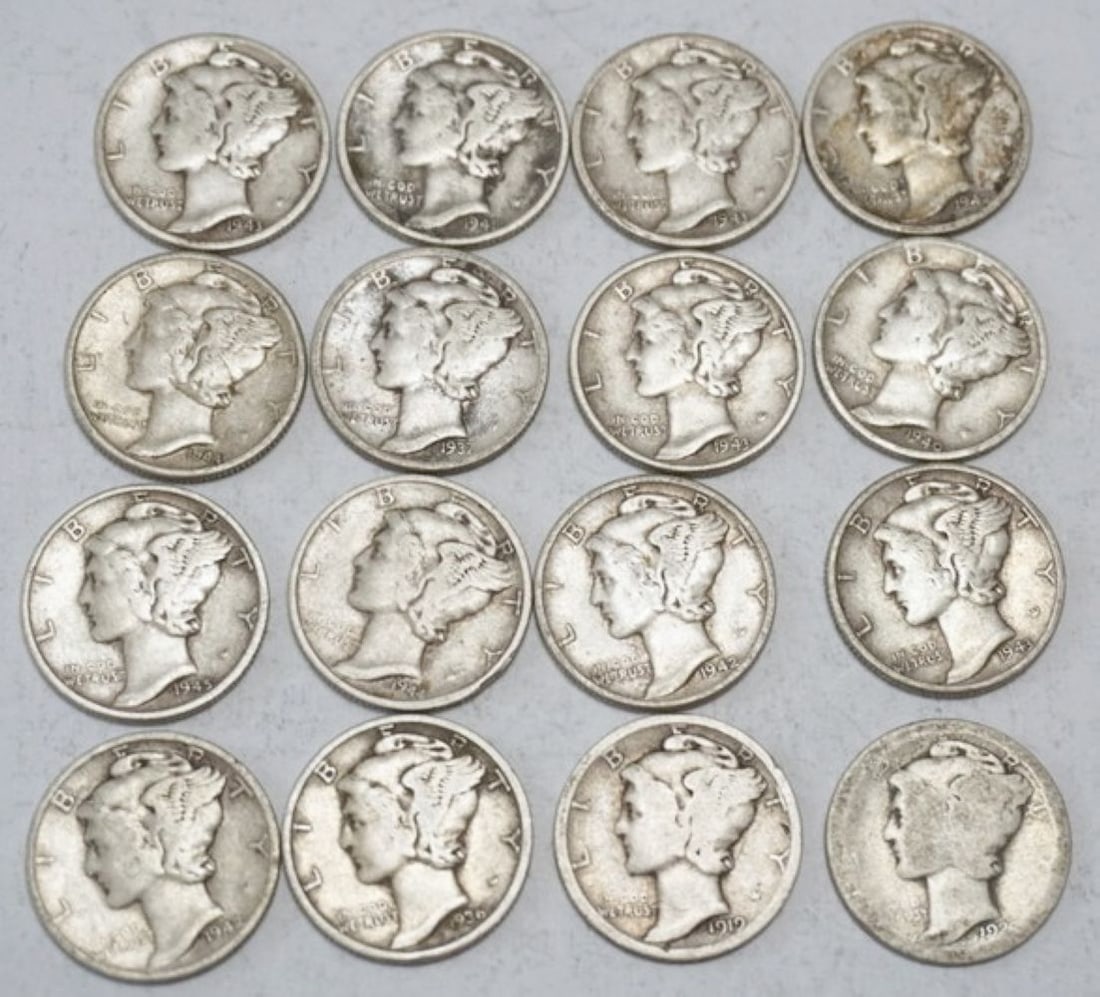 ASSORTED LIBERTY HEAD DIMES (1 of 4)