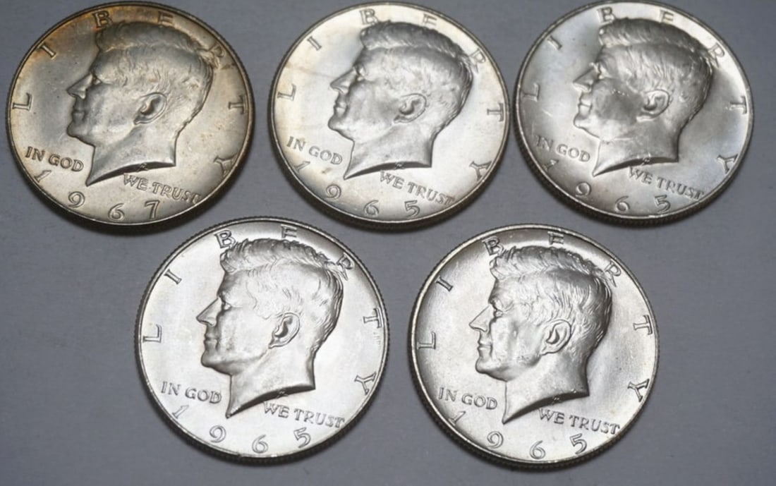 KENNEDY HALF DOLLARS - 3