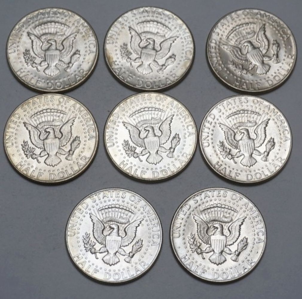 KENNEDY HALF DOLLARS - 4