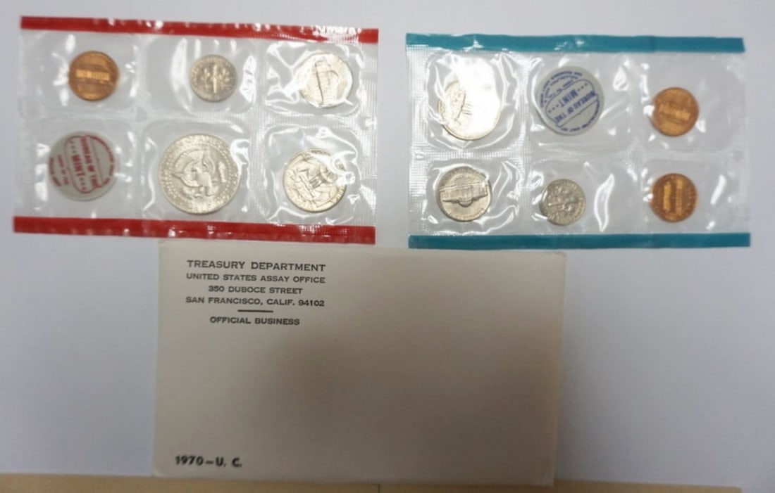 1970 PROOF SETS - 2