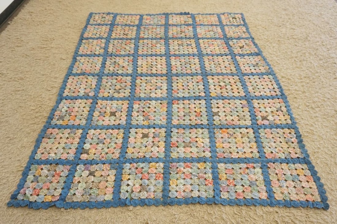 HAND SEWN QUILT TOP (1 of 4)