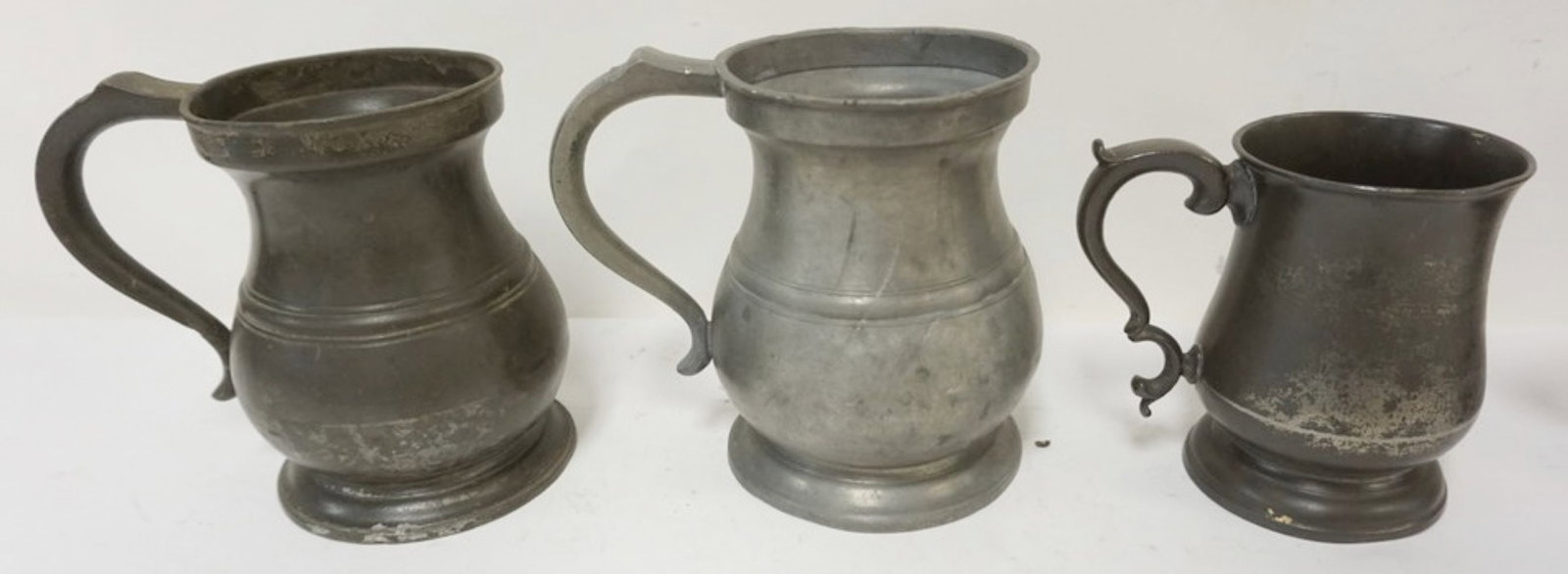 PEWTER MEASURES - 2