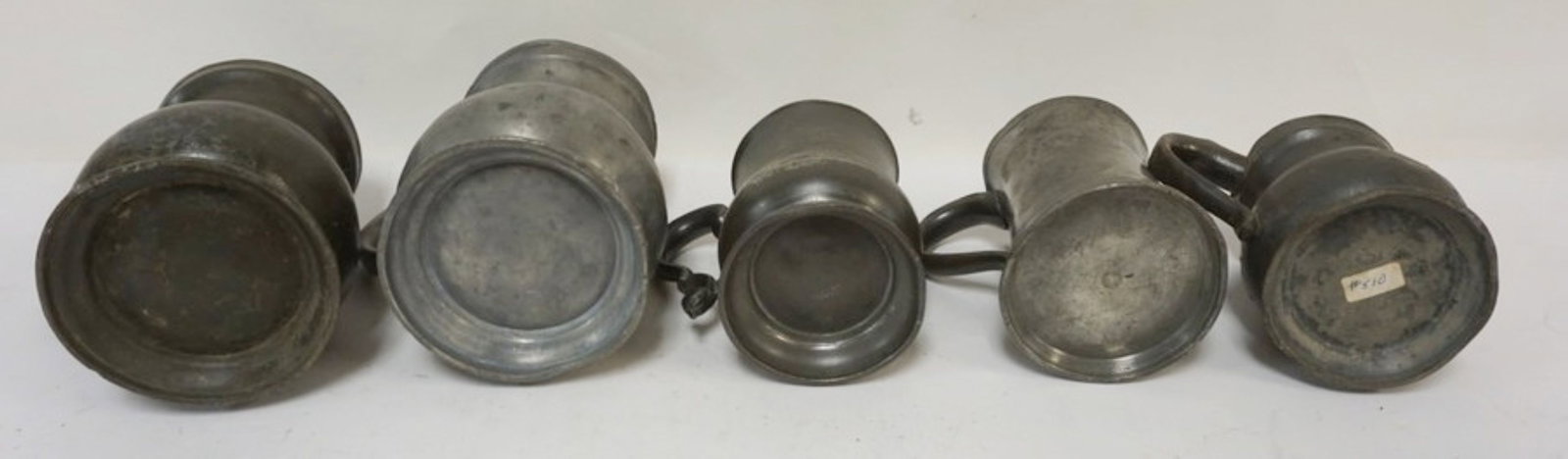 PEWTER MEASURES - 4