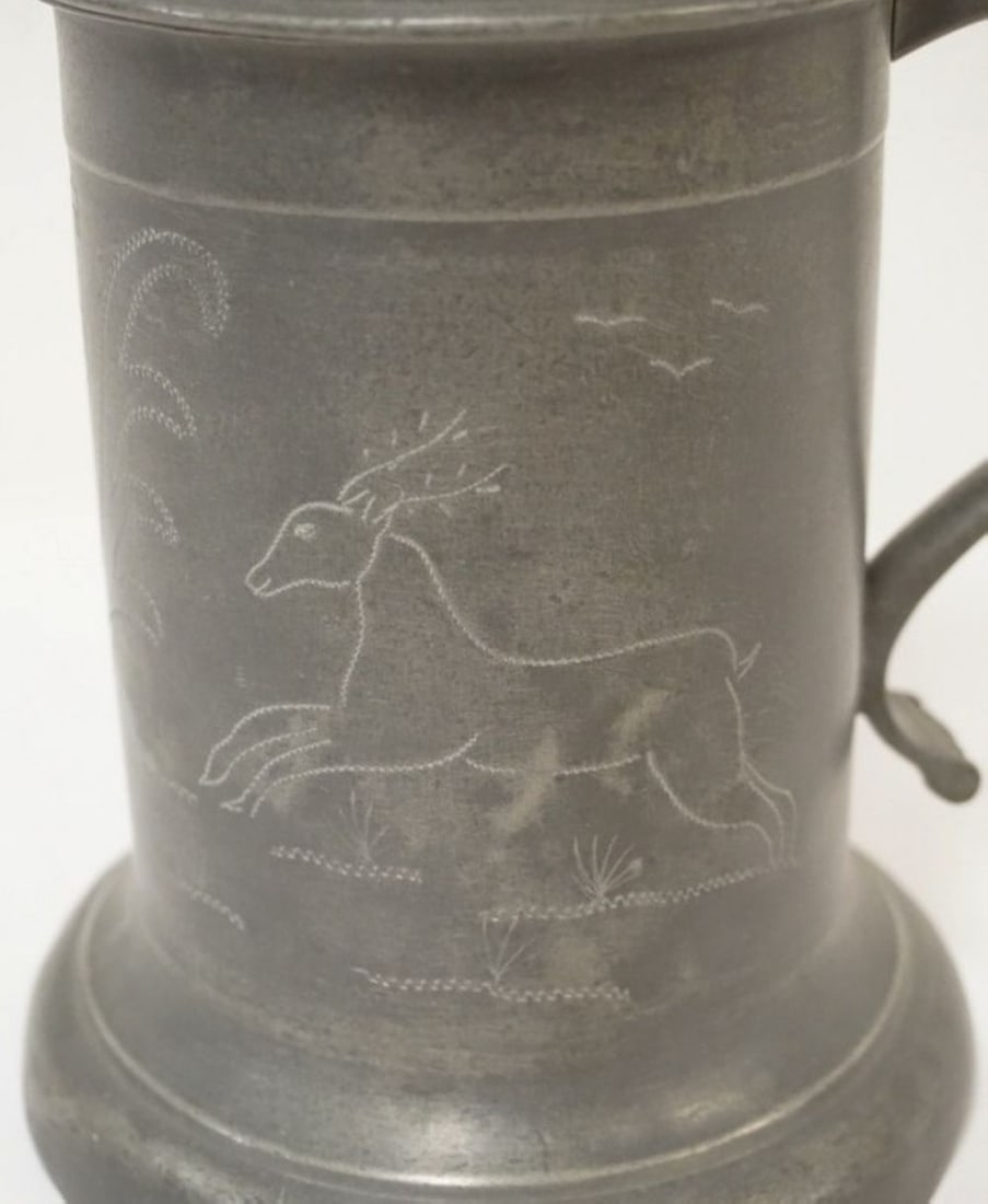 PEWTER STEIN - 6