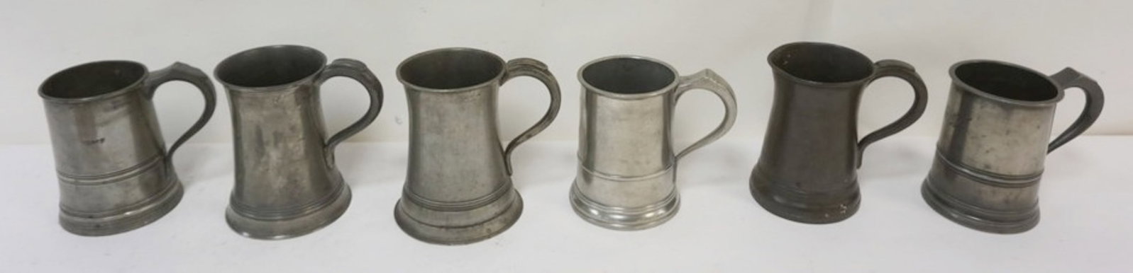 PEWTER TANKARDS AND MEASURES (1 of 8)