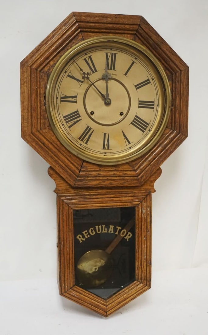 WM.L. GILBERT REGULATOR CLOCK (1 of 3)