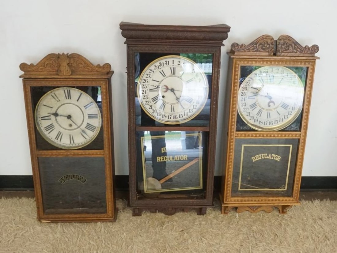 CALENDAR AND REGULATOR CLOCKS (1 of 3)