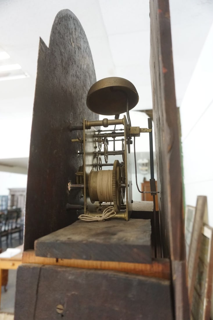 ANTIQUE TALL CASE CLOCK - 6