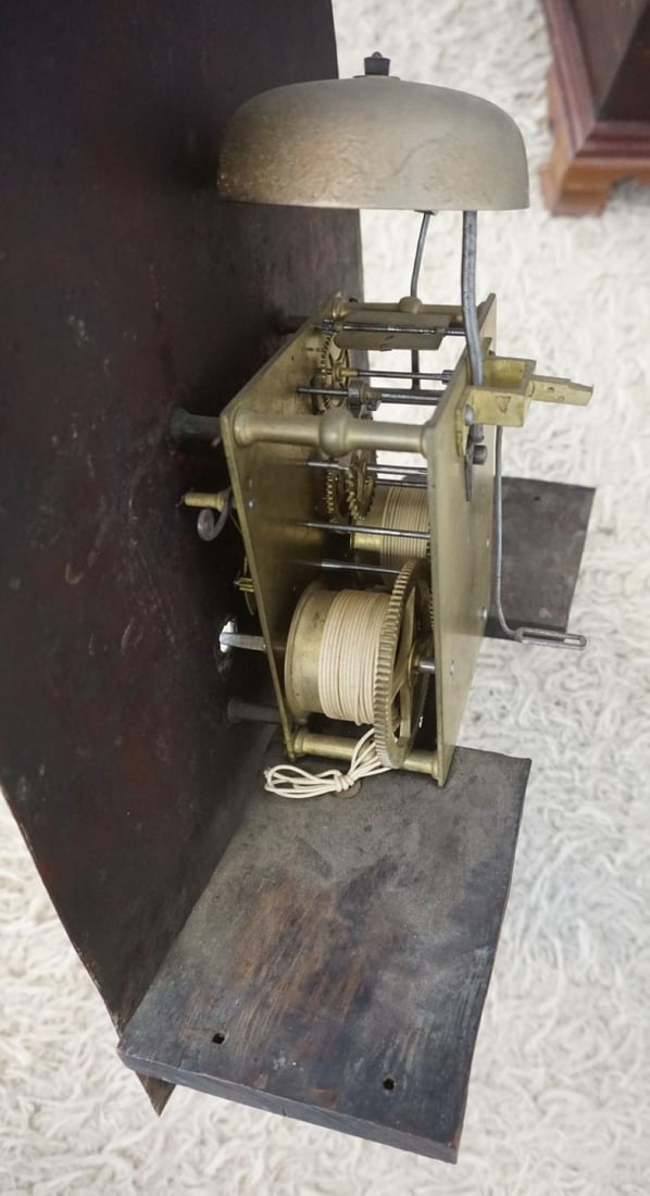 ANTIQUE TALL CASE CLOCK - 8