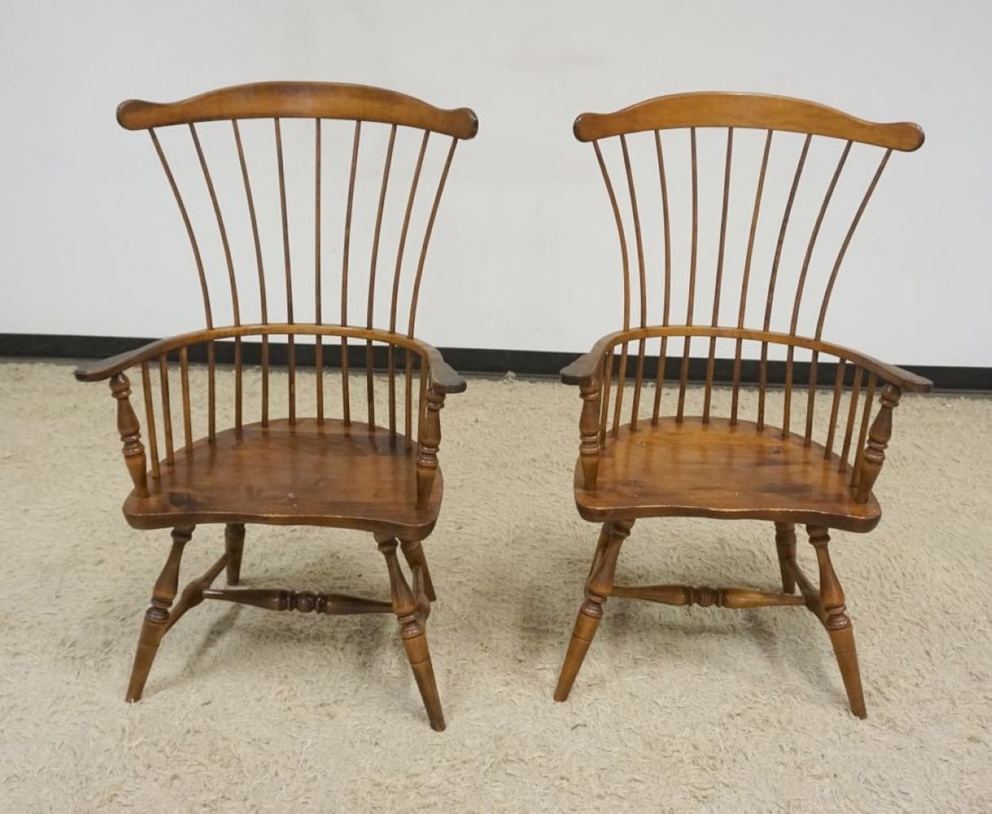 VINTAGE WINDSOR ARM CHAIRS (1 of 3)