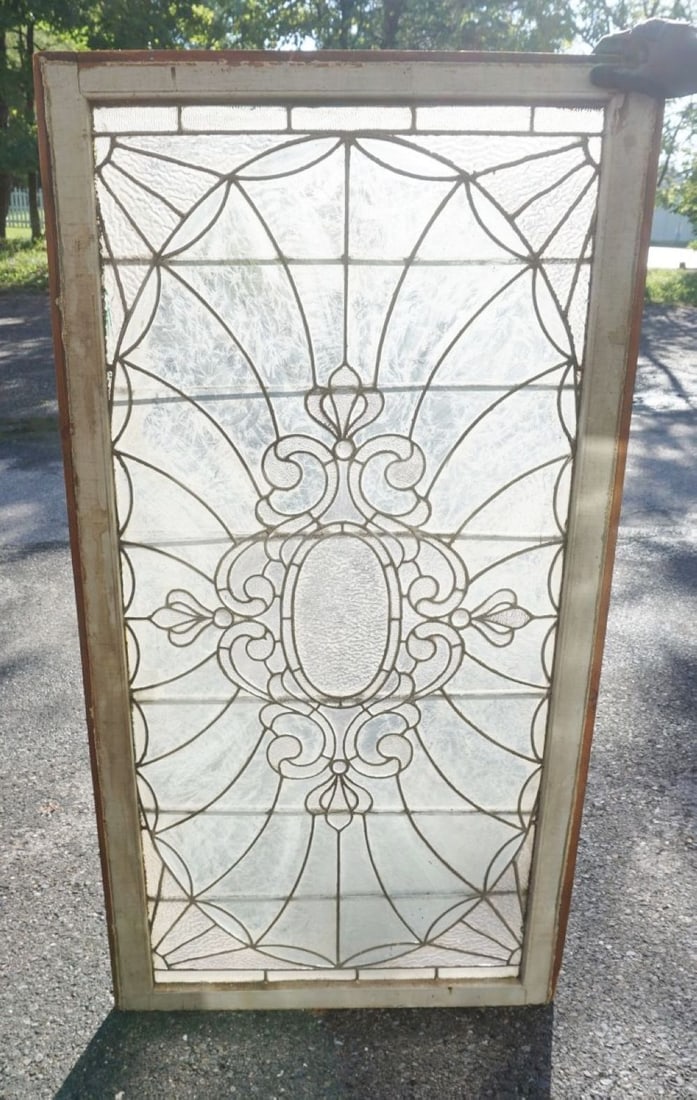 LEADED GLASS WINDOW (1 of 4)