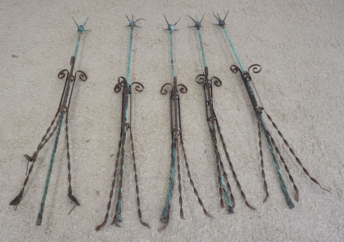ANTIQUE LIGHTENING RODS (1 of 3)