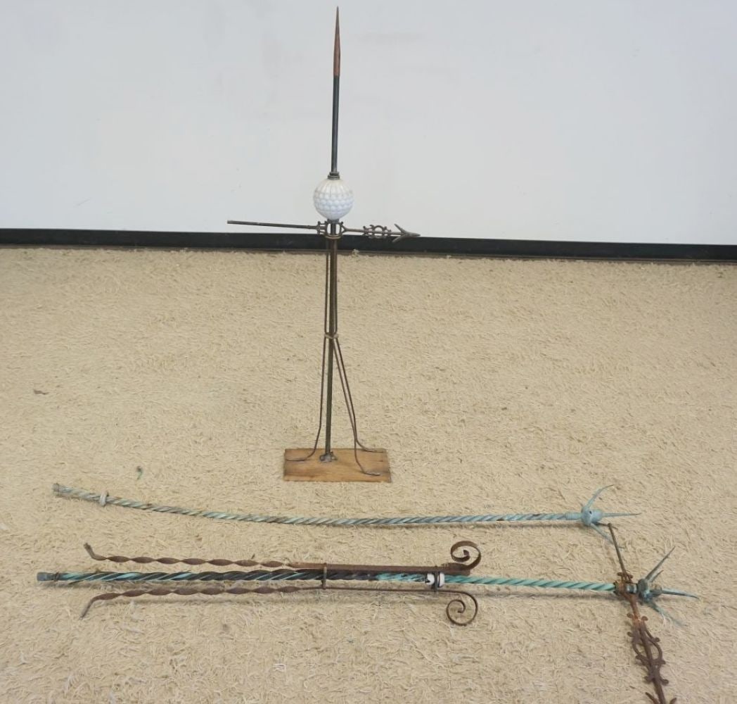 ANTIQUE LIGHTENING RODS (1 of 3)