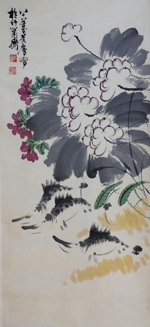 Chinese Scroll Painting,Xu Linlu(1916-2011) (1 of 7)