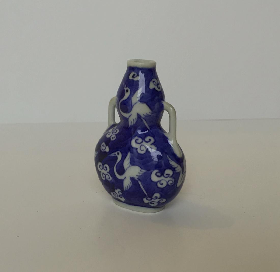 Chinese B/W Porcelain Snuff Bottle (1 of 4)