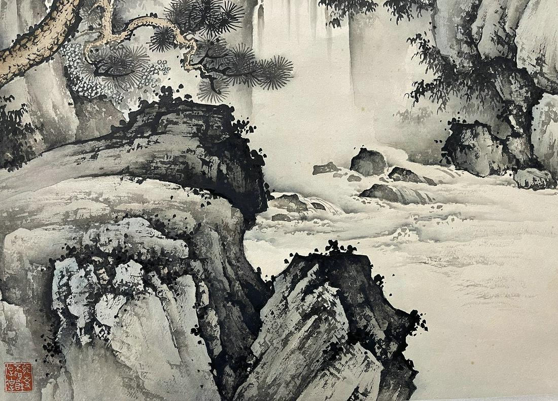 Landscape, Hanging Scroll, Chen Shaomei - 6