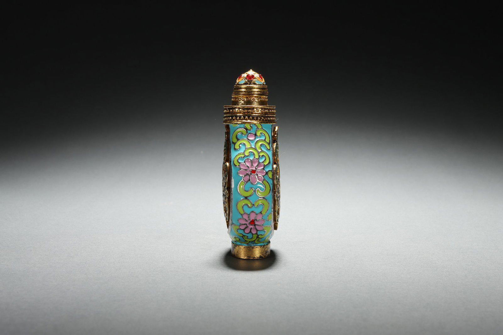 Cloisonne Snuff Bottle - 2