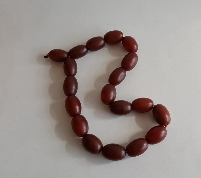 Antique Chinese Agate Bracelet (1 of 7)